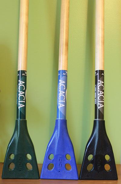 Acacia® Classic Broom Wood Broomball Stick / Broom