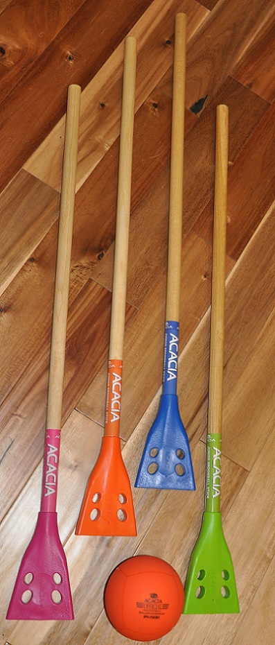 Acacia® Junior Broom Wood Broomball Stick / Broom