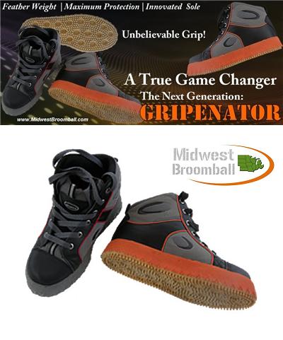 Acacia® "Grip-Inator" Broomball Shoes