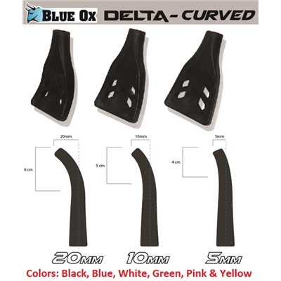 Blue Ox® Delta Curve Head Only 5, 10 or 20mm "Curve" Broomball Head