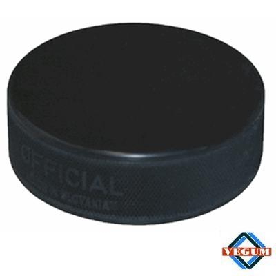 Black 6 oz Official Ice Hockey Puck